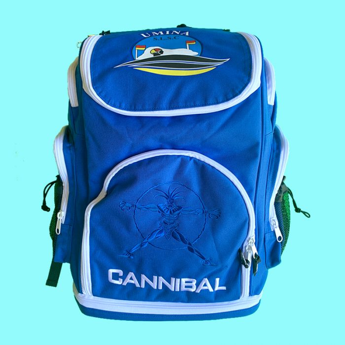blue cannibal backpack